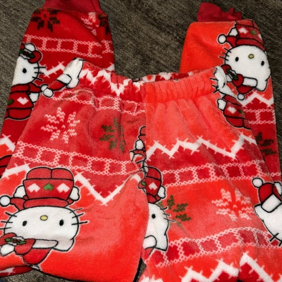 New‎ Hello kitty fleece Xmas set - Picture 3 of 5